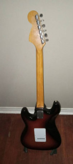 Vintage 1970s Stratocaster Strat Style Sunburst Guitar Japan Gig Bag