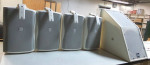 Set of 5 speakers 1 is EVI 12 and 4 are ZX1i-100