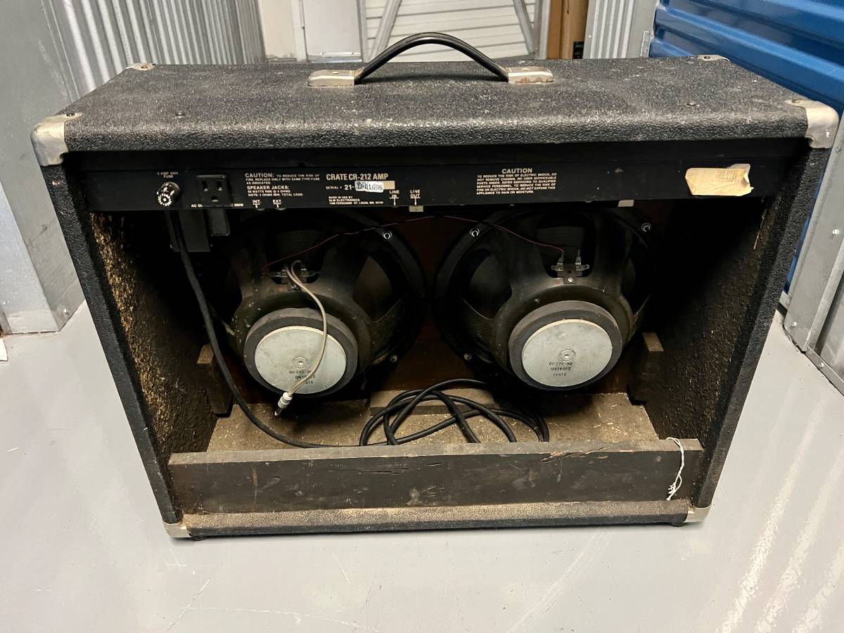 Crate CR-212 amplifier