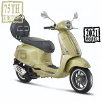 NEW 2021 Vespa Primavera 50 iGet 75th Anniversary Metallic Giallo