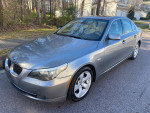 2008 BMW 528i sedan in great condition, 6-speed manual transmission, recently reduced price, North Carolina.