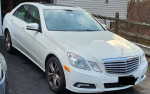 2010 Mercedes-Benz E-Class E350 luxury sedan in white with 139,000 miles, showcasing elegant design and premium features.