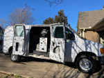 2004 Ford E-250 carpet cleaning van with Truckmount system, well maintained and ready for work.