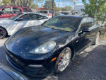 2010 Porsche Panamera S in black, parked and inspected, available for auction with clean title.