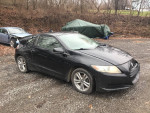 2012 Honda CR-Z Hybrid with minor deer damage, showing the exterior and gravel surroundings.