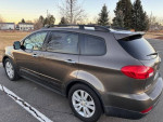 2008 Subaru Tribeca LTD AWD in bronze color parked, showcasing 3rd row seating and clean design.