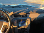 Interior view of a 2012 Chevrolet Silverado 1500 LTZ with dashboard and multimedia system