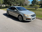 2009 Volkswagen CC Sport FWD in silver, parked on street, showcasing clean design and low mileage
