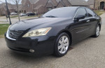 2007 Lexus ES 350 in black color, well maintained with clean title and 142,000 miles, perfect for new drivers.