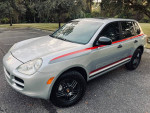 2005 Porsche Cayenne S AWD in Reflex Silver with luxury features and low mileage for sale