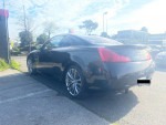 2008 Infiniti EX in black, 6-Speed Manual, features 19-inch polished rims and new all-weather tires.