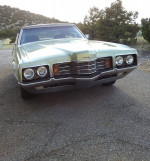 1971 Ford Thunderbird in good condition with original brougham package and matching color interior.