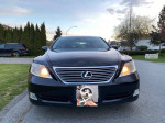 2007 Lexus LS460 in excellent condition, showcasing sleek design, LED lights, and premium features.