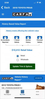 2010 Toyota Prius 73,000 mi