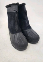 POLAR Mens Muck Nylon Strap Lace Up Duck Snow Winter Flat Rain Outdoor