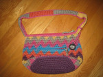 The SAK Multicolored Knit Handbag with Shoulder Strap!!!