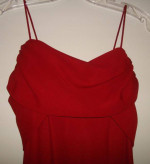Burgundy Evening Gown - Size 6 - Only worn once!