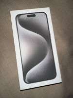 Apple iphone 15 pro max white titanium sealed box unlocked