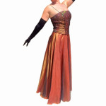 Vintage Fashion 1001 Nights Lace Corset Evening Dress 90s Y2K Size 5/6