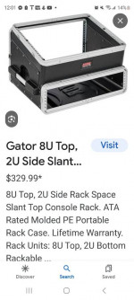 CHEAP! MACKIE VLZ3 8 CHANNEL MIXING BOARD WITH EXTRAS GATOR ALESIS