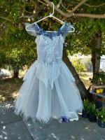 Girls 10/12 ballet dress Weissman Moon Fairies powder blue
