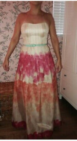 mint KAY UNGER Long Evening Party Gown Dress for sale!!