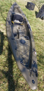 12 foot sit on fishing kayak $250