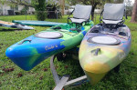 PAIR/TWO Jackson Cruise 12 Kayaks, Like New