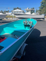 2015 Duranautic 14' Side Console Aluminum Fishing Boat ETEC Trailer