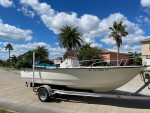 2008 Key Largo CC,19,6 ft, 150 Yamaha,Alum. trailer,Excellent condition,No rust