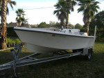 MAKO 17' CENTER CONSOLE 1990 W - 115 HP YAMAHA POWER TILT & TRIM, TR
