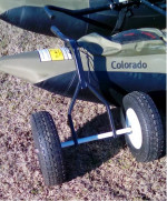 Classic Accessories Colorado Pontoon Boat w/ Minn Kota Motor