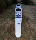 22ft Necky Nootka Fiberglass/Kevlar Tandem Kayak W/Rudder, Good Cond