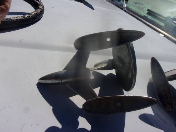 rare classic joma straddler rocket fender side mirror