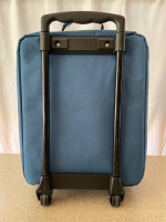 Disney Frozen blue rolling luggage