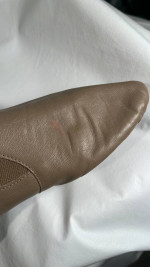 Capezio Tan Jazz Shoes Size 7