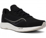 SAUCONY MENS FREEDOM 4 RUNNUNG SHOES BLACK-STONE SIZE 9.5M / 10M - NEW