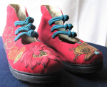 Chinese NEW Traditional Red Shoes Handmade Embroidery China