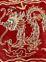 Vintage Dragon Small Purse/Bag Embroidered