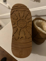 NEW: Fake/dupe UGG minis caramel - size 7-8