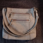 Purse olive color, adjustable strap