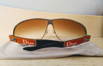 Christian Dior Sunglasses w/original tags and microfiber case