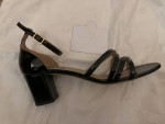 Luxurious Black Strappy Sandal