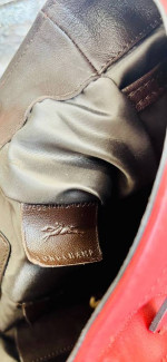 LONGCHAMP 3D Tote Crossbody Red Calfskin Bag