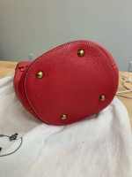 Authentic Pink Prada leather bucket- like New