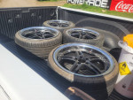 Full set of 4 Vossen 19" wheels 5x114 / 5x4.5