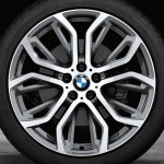 Rare Genuine BMW X5 / BMW X6 21" Staggered M Performance Wheels