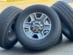 18” Ford f-250 new 2024 grey wheels oem factory take offs rims tires
