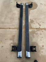 Stainless Steel Side Steps from a 2018 Ram Tradesman 1500 Quad Cab