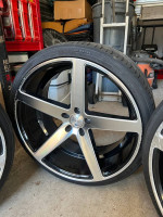 Axe Wheels & Advanta Tires